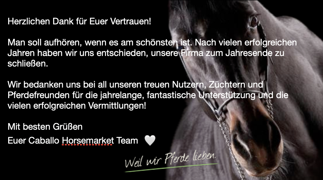 Wir sagen Tschüß und Danke!